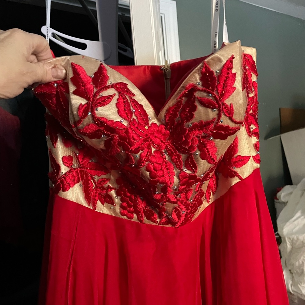Woman's prom dress, bought, tags taken off but never worn